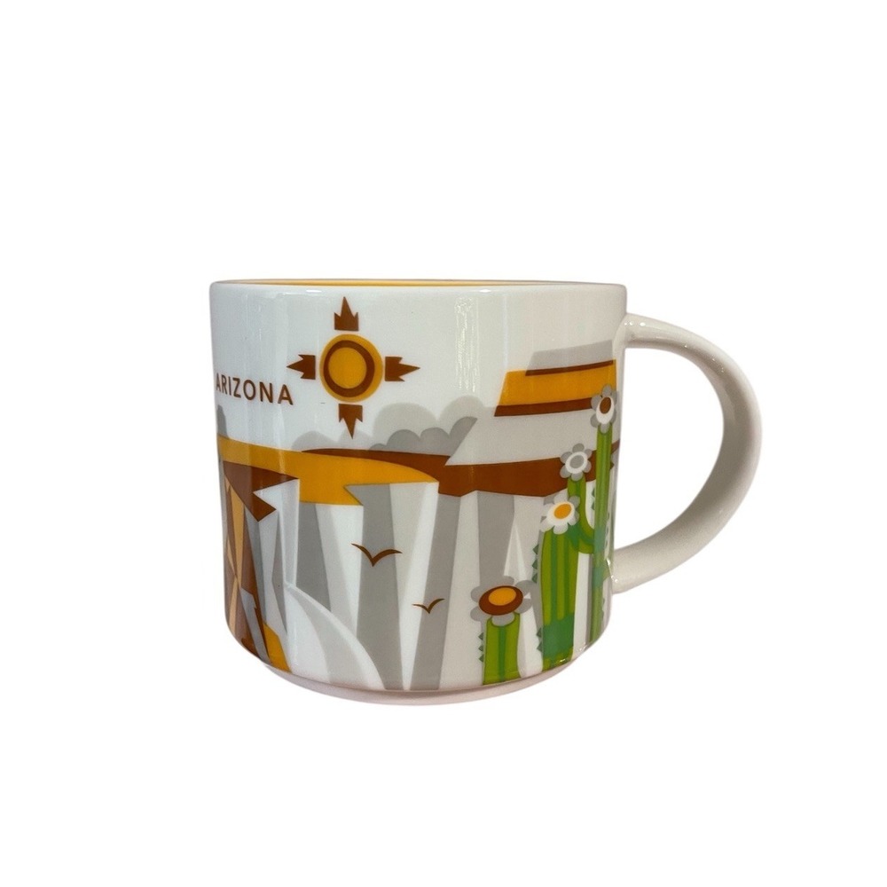 Starbucks YOU ARE HERE Series ARIZONA 14oz‎ Coffee Cup Mug Collector